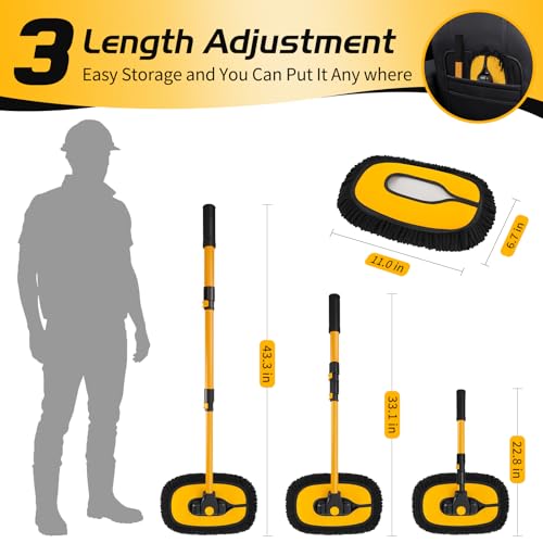HIPPIH 15° Curved Car Wash Brush