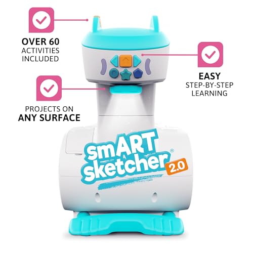Smart Sketcher 2.0 Projector, Drawing and Tracing Projector for Kids, Educational Arts & Crafts Toy, Art Gift for Boys and Girls for Ages 5+