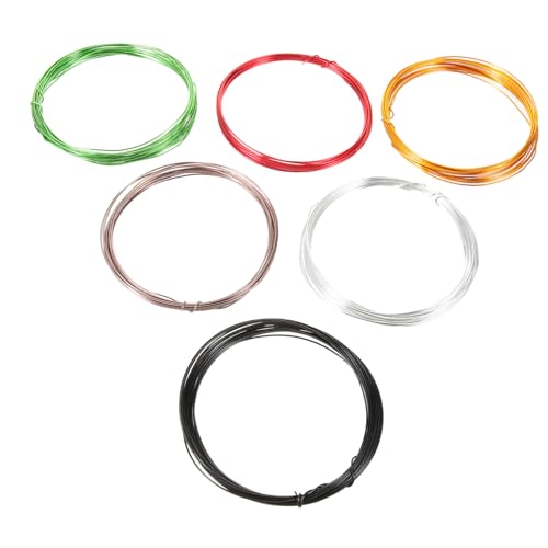 Gogogmee 6pezzi Fili Alluminio Per Bonsai Filo Modellabile Per Piante Facile Da Piegare e Modellare