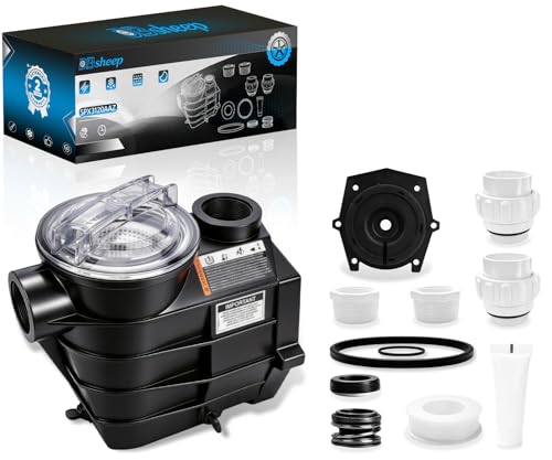 Dbsheep Pump Housing Kit Replacement Fit for Hayward Super Il Pump sp3000/sp3000X Series ReplaceOE#SPX3120AAZ—2” x 2”Threaded Style(Strainer with DrainPlugs)