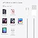 [MFi Certified] Car Carplay Cable Fast Charging for iPhone 16, 3Pack 3FT 60W USB A to USB C Screen Sync for Carplay USB C Cord Nylon Braided Cord for iPhone 15 16, iPad Pro, Air, Mini, iPad10, Galaxy