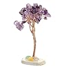 Warmhm 2 Stuks Kristallen Boom Decoraties Chinese Decoratie Eettafel Decoratie Huis Decoratie Geluksbrenger Bonsai Boom Edelsteen Bonsai Boom Bonsai Boom Desktop-Ornament - Afbeelding 3