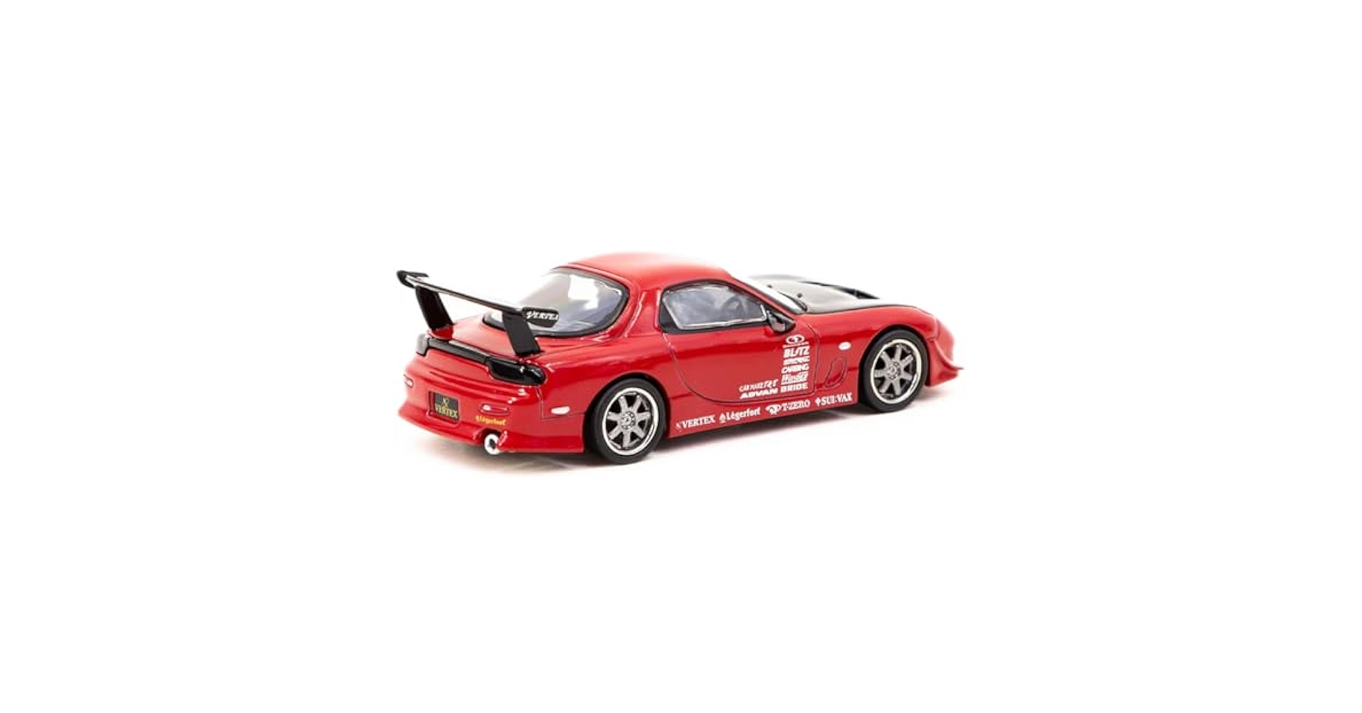 CORNERSHOP　プロモ非売品　レッドカラー7インチ　輸入盤 POP RACE 1/64 マツダ RX-7 FD3S 赤メタリック ブリスター