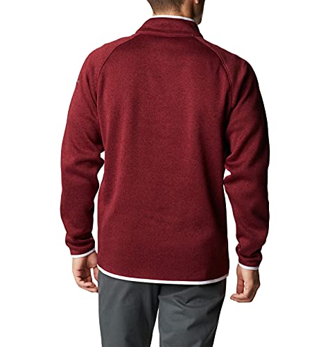 Image of Columbia NCAA mens Collegiate Canyon Point Sweater Fleece Half Zip