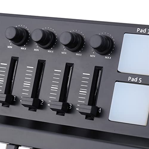 不明 MIDI キーボード コントローラー ミニ 25 キー USB キーボードとドラム パッド の商品画像 2