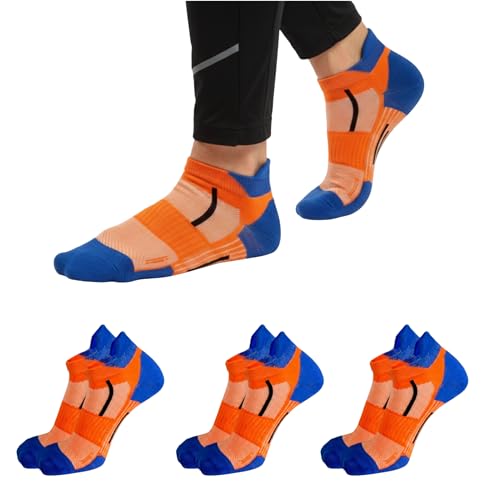 Image of Sockscarving Feel The Comfort Ankle Socks For Men Cotton, Gym Socks For Men WorkOut Breathable Low Cut Sports Socks With Heel Tab, Moisture Wicking, Pull On & Stretchable Free Size