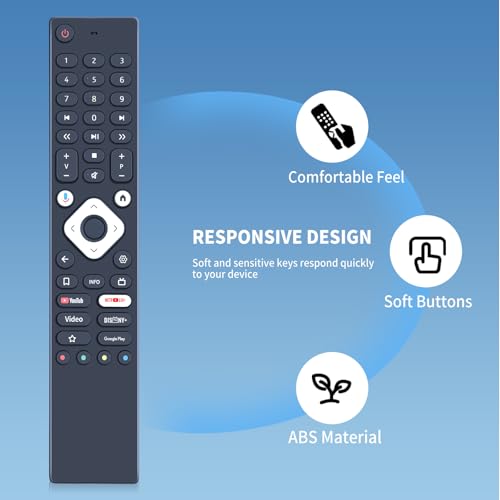 Neue Ersatz Sprachfernbedienung Kompatibel mit Nokia Smart TV 3900A, 4300A, 4300B, 5000A, 5500A, 5800A, 6500A, 7500A – Bild 3
