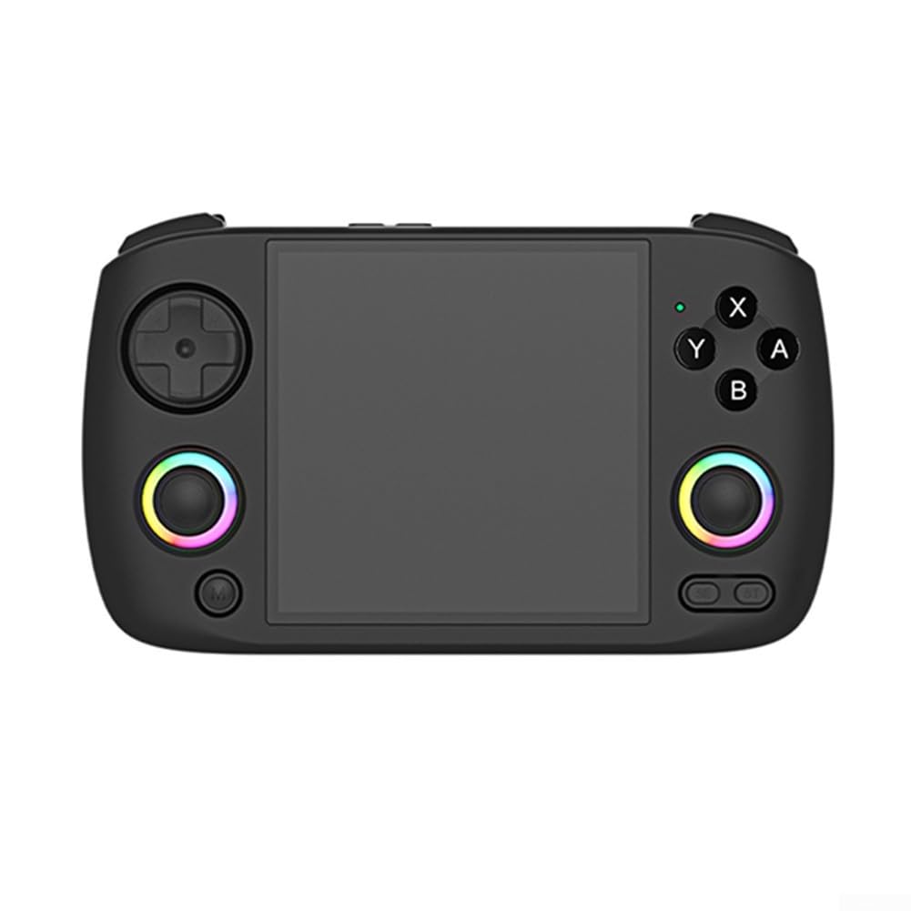Retro Handheld Game Console, 15.72 * 8.96 * 1.79cm RG Cubexx Retro Handheld Console 8000Games 3.95 IPS Screen 5G WiFi 3.95-inch IPS Screen(Black)