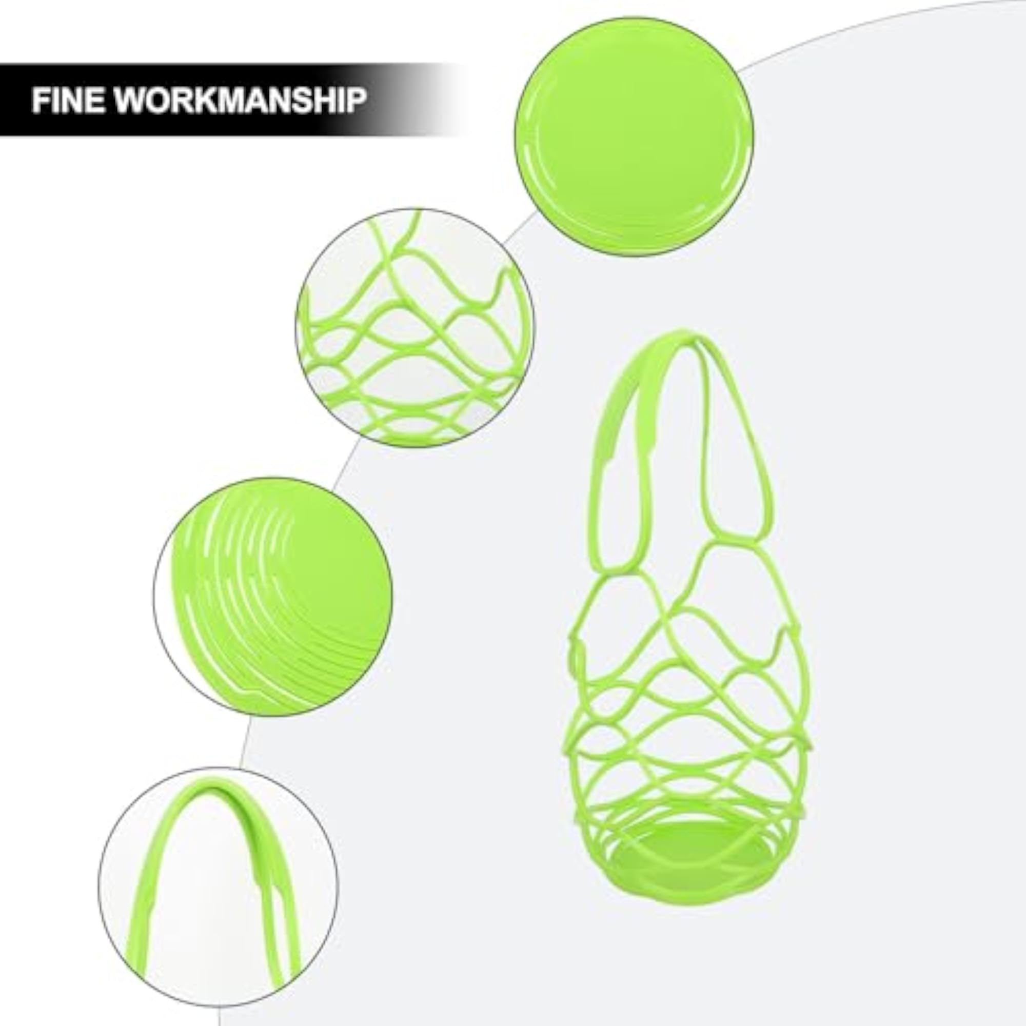 Portable Wine Bottle Holder Silicone Mesh Coaster