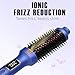 Thermal Hair Styling Brush with Ionic Infrared Technology, 30 Second Fast Heat Up, 5 Adjustable Temperature Settings for Frizz Control, Straightening, Smoothing Adding Volume