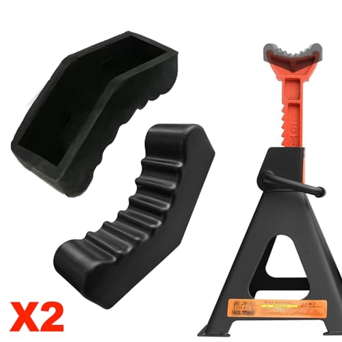 Image of 6Ton Car Jack Stand Rubber Pad Slotted Lift Floor Adapter Repair Tool Frame Rail Pinch Weld Lifting Universal Repair Tools Safety Grip Pads