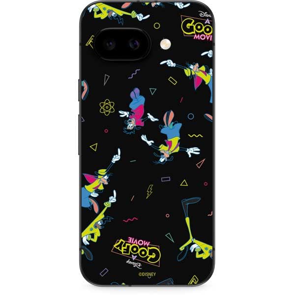Skinit Decal Phone Skin Compatible with Google Pixel 9a - Officially Licensed Disney Goofy Movie Pattern Design