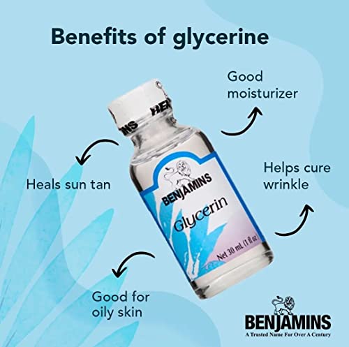 Benjamins Glycerin, 30ml (1 Fl Oz)