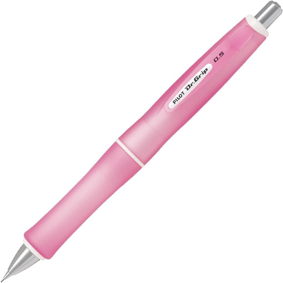Dr. Grip G-Spec Frost Color Shaker Mechanical Pencil - 0.5 mm, Frost Pink Body (HDGS-60R-RP)