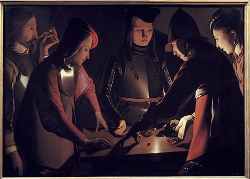 Impression Tableaux Graffiti Art Mural Georges De La Tour Toile Moderne Premium