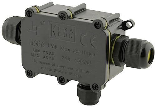 Boxexpert BXPJSGH686-3 Junction Box (L x W x H) 35 x 138 x 110 mm Pack of 1