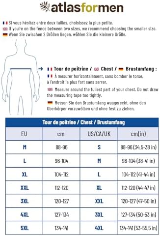 ATLAS FOR MEN - Zestaw 3 kurtek z mikropolaru - Dostępne w dużych