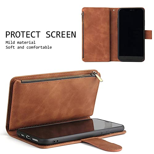 Étui en cuir rétro pour Samsung Galaxy S21 et Note 20 avec porte-cartes élégant - 4