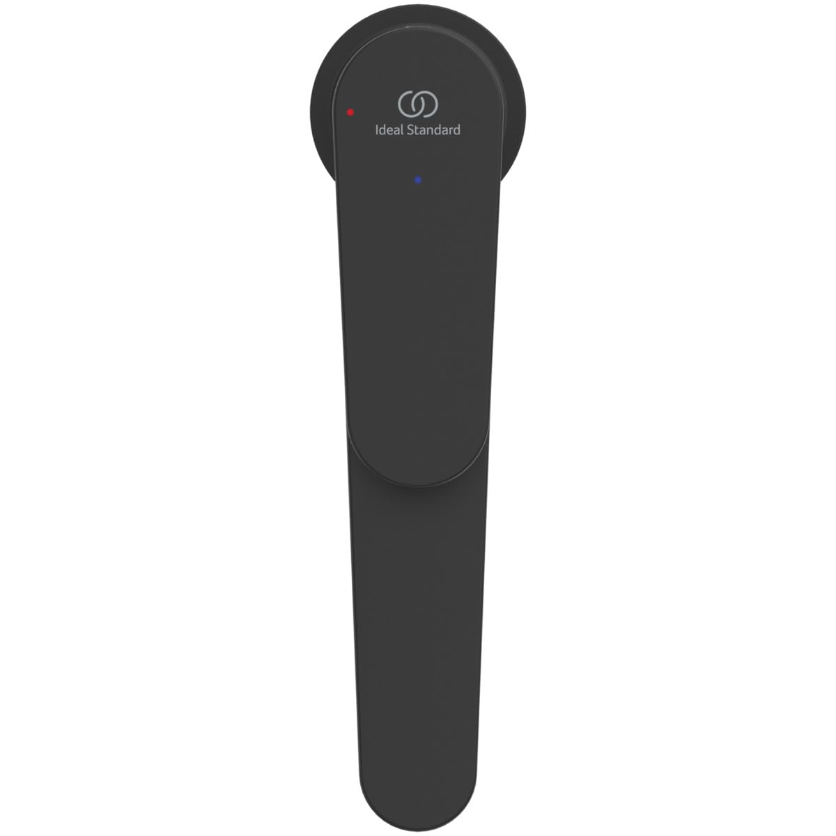 Ideal Standard Cerafine O Nuovo Miscelatore lavabo, alt. bocca 247 mm, 3,8l/min, scarico Push-Pull, FirmaFlow, tecnologia BlueStart – Nero Opaco (48x184,5x292mm)