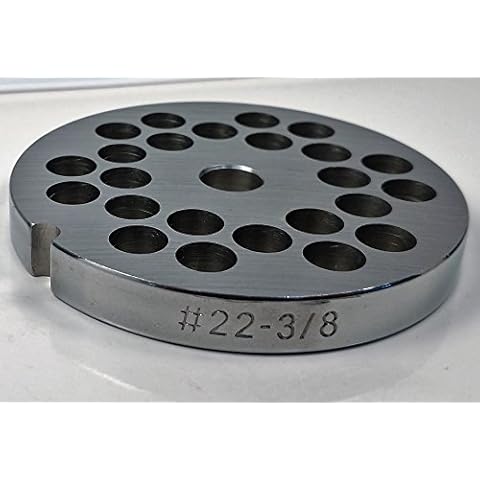 Food Service Knives #22 Meat Grinder Plate (3/8 in.) Cover