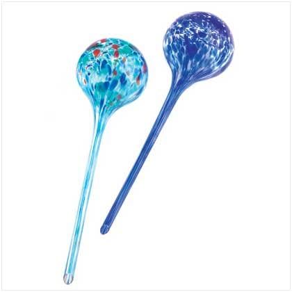 Set of Six Plant Watering Globes