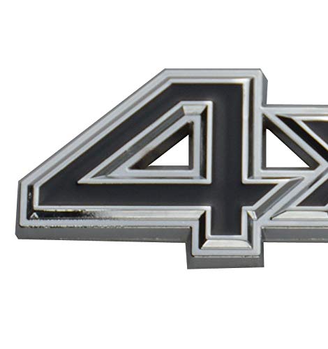 Chrome/Red Metal 1.4l Engine Race Motor Swap Emblem Badge for Trunk