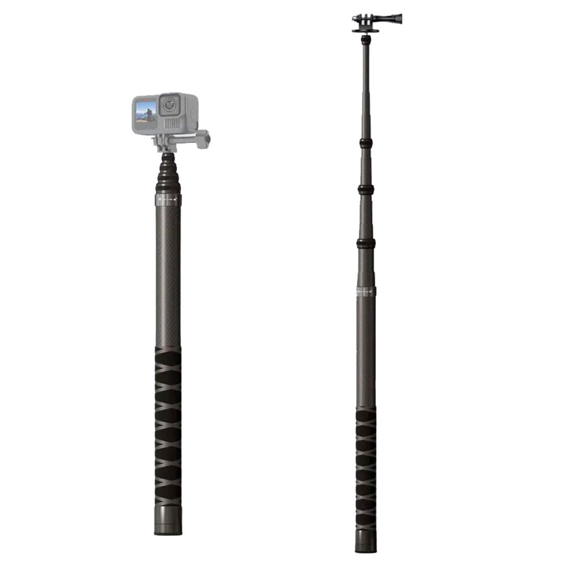 PHOTOMAX 300cm Monopod Selfie Stick for Action Cameras & Smartphones – Compatible with GoPro Hero, SJCAM, More – Twist Lock, Extendable Hand Grip-picture-12