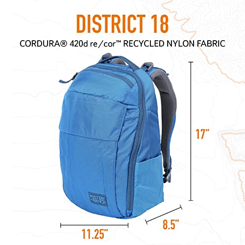 Mystery Ranch District 18 Backpack – Fixed-Harness Bag with Padded Laptop Sleeve – Splash, 18L3