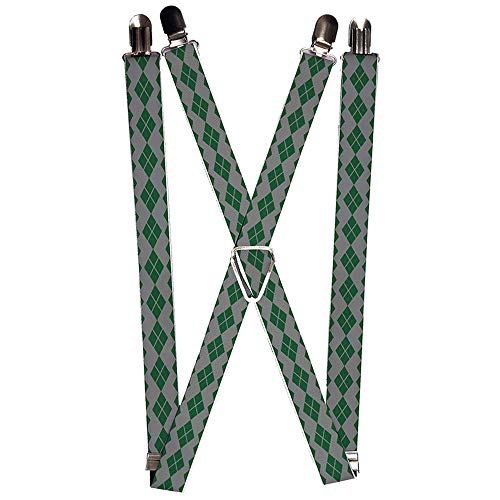 Buckle-Down mens Buckle-down - Joker Suspenders, Multicolor, 3.5 x 2.5 US