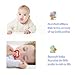 ROBBEAR Funny Baby Pacifier, Cute Mustache Binkies, Fake Big Teeth Binky Bucktooth Halloween Pacifiers for Babies 0-36 Months, Silicone Nipple Baby Binkies, BPA-Free, Gift for Infants
