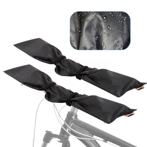 Aoreun 2 Stück Lenkerschutzhülle Ebike Transportschutz, Regenschutz...