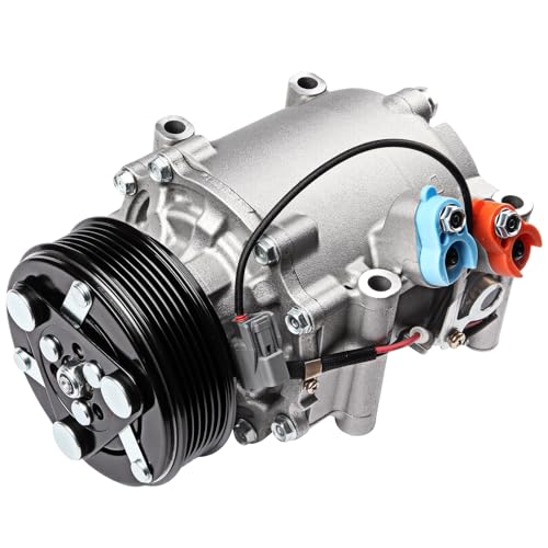 Image of SCITOO AC Compressor fit for Honda for Civic 1.7L 2002 2003 2004 2005 | Fast Cooling, Ultra Low Noise (≤72 dB)Air Conditioner Compressor with Clutch, Easy Installation, 38800PLMA021M2