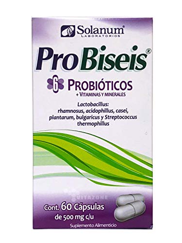 Vitamínicos, Probiseis Probióticos (60 caps)