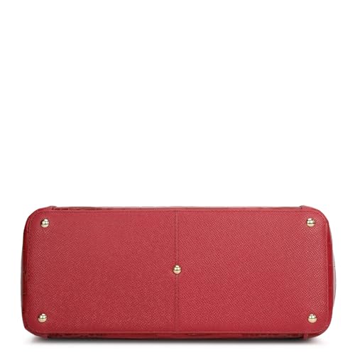 Image of Da Milano Leather Shoulder Bag for Women (01208M-OL)