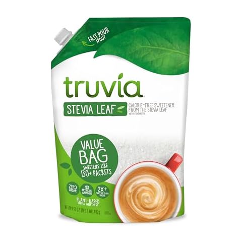Truvia Original Calorie-free Sweetener from the Stevia Leaf, 17 Ounce Refill Bag Cover