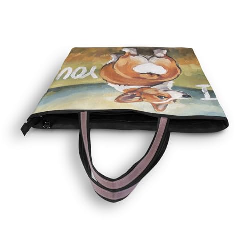 Image of Women Turtle Tote Bag Polyester Handbag Zippered Tote Bag Turtle Tote Purses,Summer Beach Tote Bag