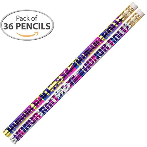 Express Pencils D1375G Honor Roll Glitz - 36 lápices miniatura 2