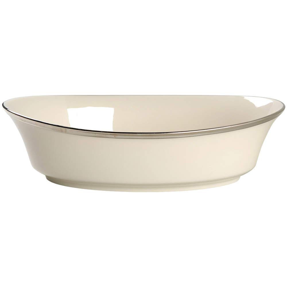 Lenox Open Vegetable Bowl Solitaire, White