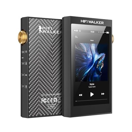 Lettore audio digitale Hi-Fi, ES9038Q2M DAC, 32bit/192KHz, uscite 3,5 mm e 4,4 mm, batteria da 3000 mAh