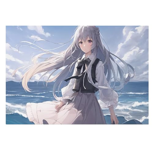 Lienzo artístico de anime japonés LIAZLIUT para decoración de sala de estar, cuadro de 40x60 cm