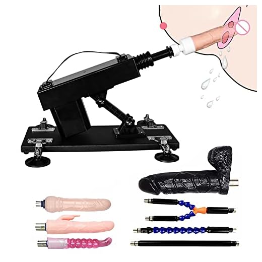 FGAER Fụçk Machine Lộve Machine, Máquina Sẹx para Mujer Realìnic Dìldòs Ametralladora de Empuje, Sèx Machine Combinación de múltiples velocidades Máquina de Juguetes Sẹx 7 Accesorios