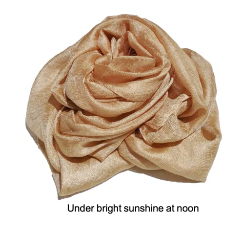 Shanlin Solid Color Silk Feel Long Scarves4