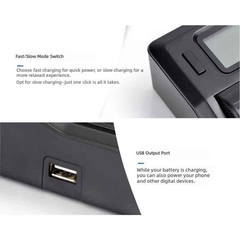 Adaptador de batería base de alimentación de carga ABS textura para varios dispositivos, cable impermeable, diseño pequeño