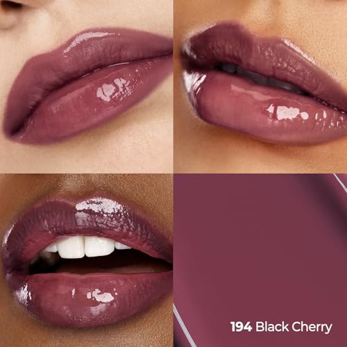 Image of Laka Fruity Glam Tint | Glowing Korean Lip Tint with Hydrating Lightweight Texture | Buildable Color, Non-Sticky High Shine Gloss | K-Beauty Korean Makeup | #194 Cherry, 0.15oz