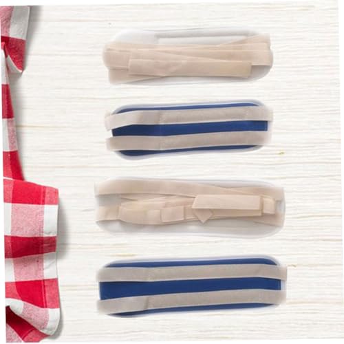 Healeved 4 Pcs mãos cintas de retenção de pés banda de restrições de braço restrições de perna restr