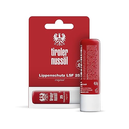 Tiroler Nussöl Lippenpflege mit LSF 25, 1 x 5 g