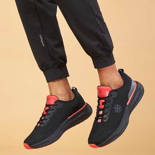 Image of CULT Men's Versa Fly Running Shoes, Engineered Knit, Arch Support, Enhanced Cushioning, Breathable, Superior Grip, Snug Fit, Sports Footwear, High Traction