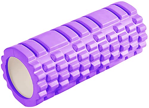 13" Purple Foam Roller - Perfect for Deep Tissue Massage & Self-Myofascial Release by DBSVOOMC