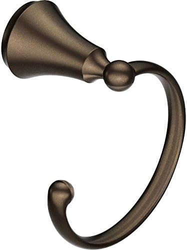 Moen YB5486ORB Kingsley Bathroom Hand Towel Ring, Oil-Rubbed
