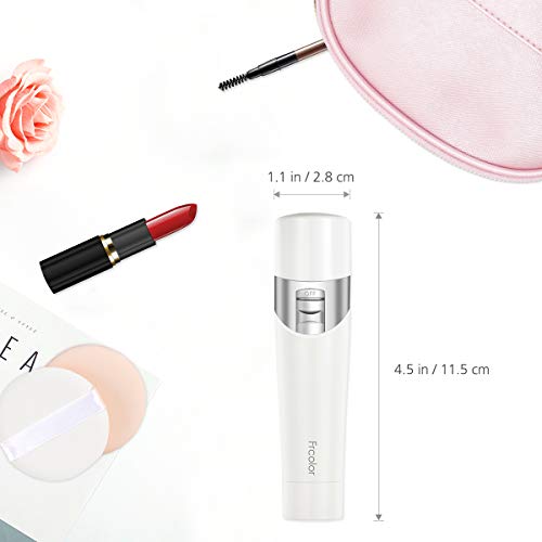 Frcolor Facial Hair Removal For Women, 5 In 1 Painless Electric Lady Shaver Hair Remover For Face Lip Chin And Cheek Hair - Electric Trimmer, Face Hair Shaver, Nose Hair Eyebrow Trimmer, Facial Brush #TOP7